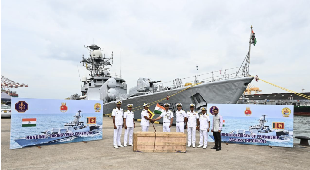 INS Kuthar Arrives at Colombo Port for Mission Deployment in Indian Ocean Region